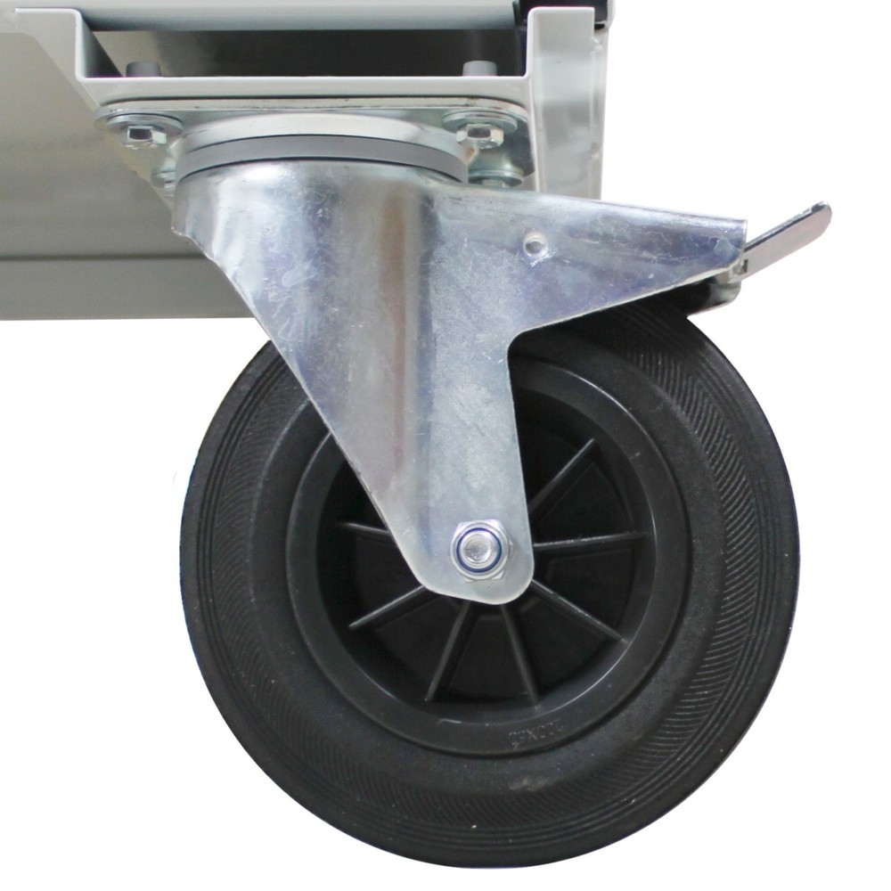 Immagine del prodotto n. 2: Banco di lavoro Steinbock® Motion, mobile, 2 ante, portata 500 kg, AxLxP 827 x 1.300 x 600 mm, RAL 7035/7016