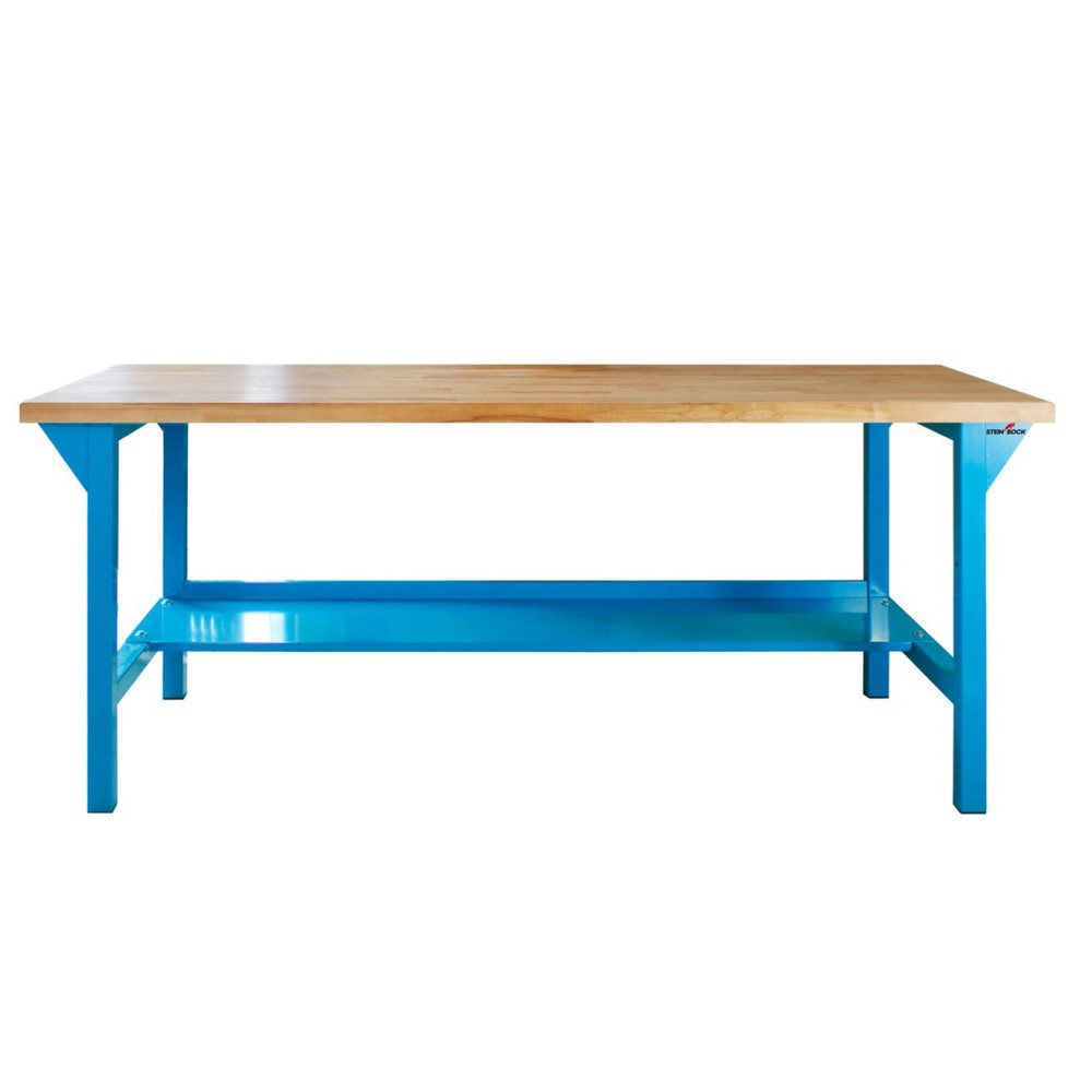 Immagine del prodotto n. 2: Banco da lavoro Steinbock® Original, 1 ripiano, portata 500 kg, AxLxP 850 x 2.000 x 750 mm, RAL 5012