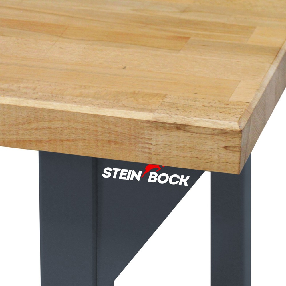 Immagine del prodotto n. 3: Banco da lavoro Steinbock® Pro, 3 cassetti, 1 ripiano, portata 500 kg, AxLxP 850 x 1.500 x 750 mm, RAL 7016