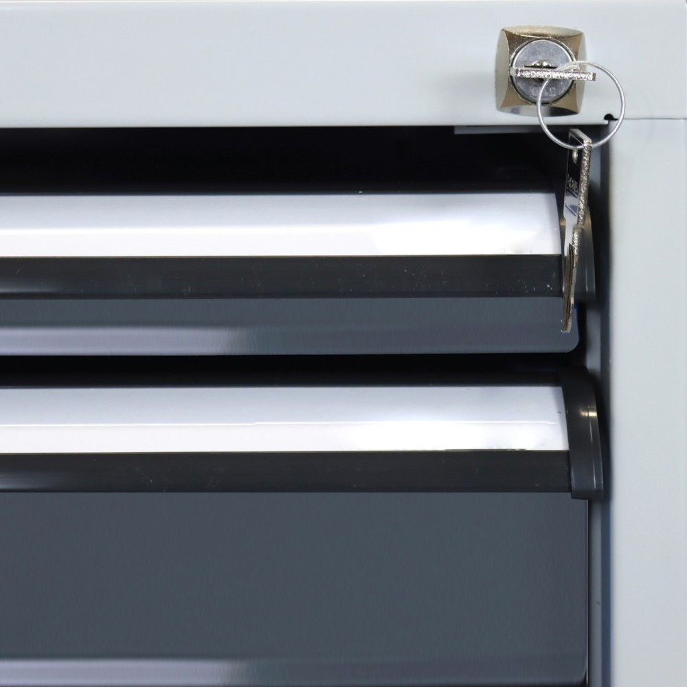 Immagine del prodotto n. 3: Banco da lavoro Steinbock® Pro, 6 cassetti, portata 500 kg, AxLxP 850 x 1.500 x 750 mm, RAL 7016