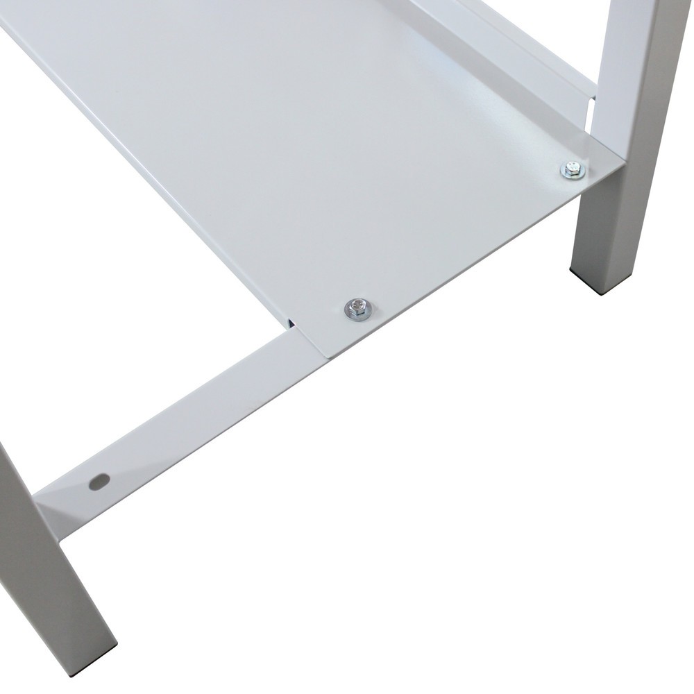 Immagine del prodotto n. 3: Banco da lavoro Steinbock® Pro, 4 cassetti, 1 ripiano, portata 500 kg, AxLxP 850 x 2.000 x 750 mm, RAL 7035/5012