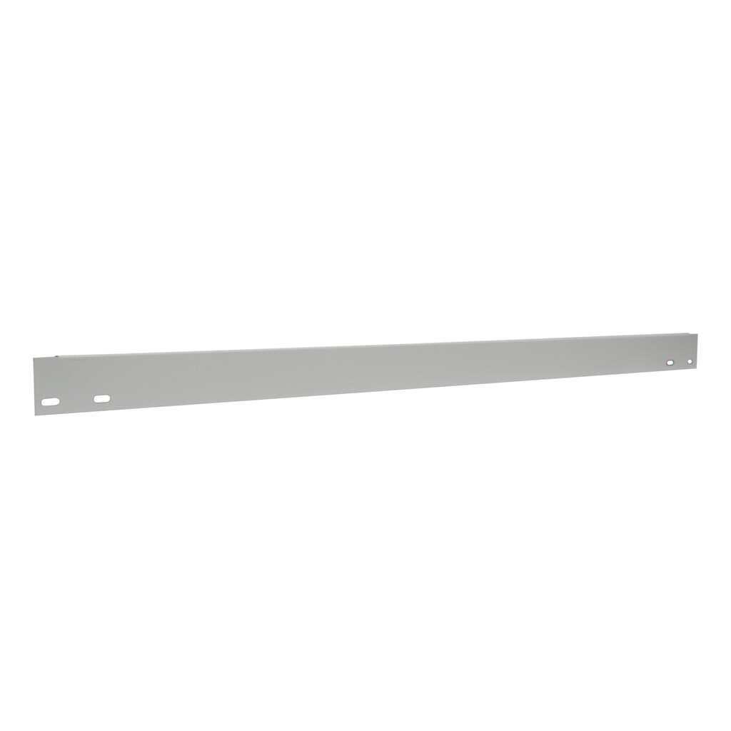 Barra di arresto per scaffalature a ripiani SCHULTE, grigio chiaro, HxW 55 x 1.000 mm Immagine del prodotto: Barra di arresto per scaffalature a ripiani SCHULTE, grigio chiaro, HxW 55 x 1.000 mm