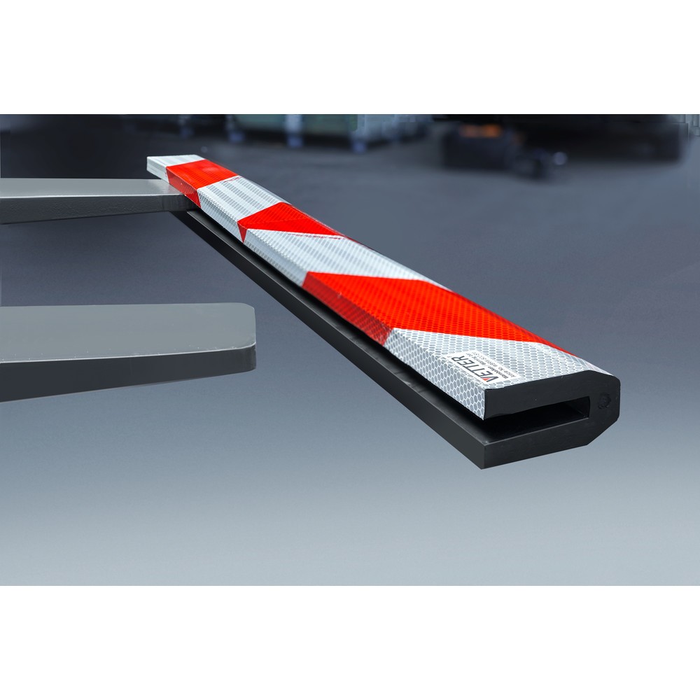 Immagine del prodotto n. 5: Barra di segnalazione VETTER® ZEBRA per forche con magneti, AxLuxP 80 x 1.000 x 45 mm