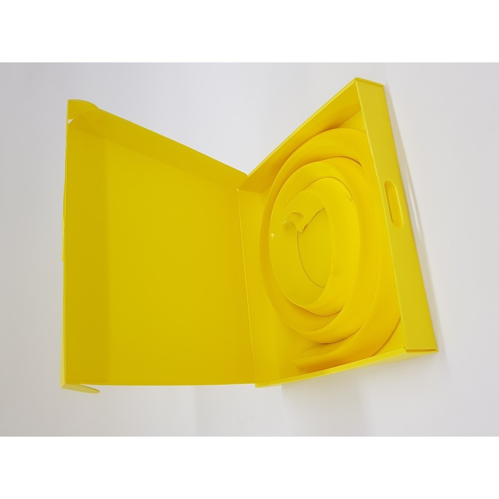 Immagine del prodotto: Barriera di arginamento, protezione per canali riutilizzabile, LxLxA 3.000 x 70 x 50 mm