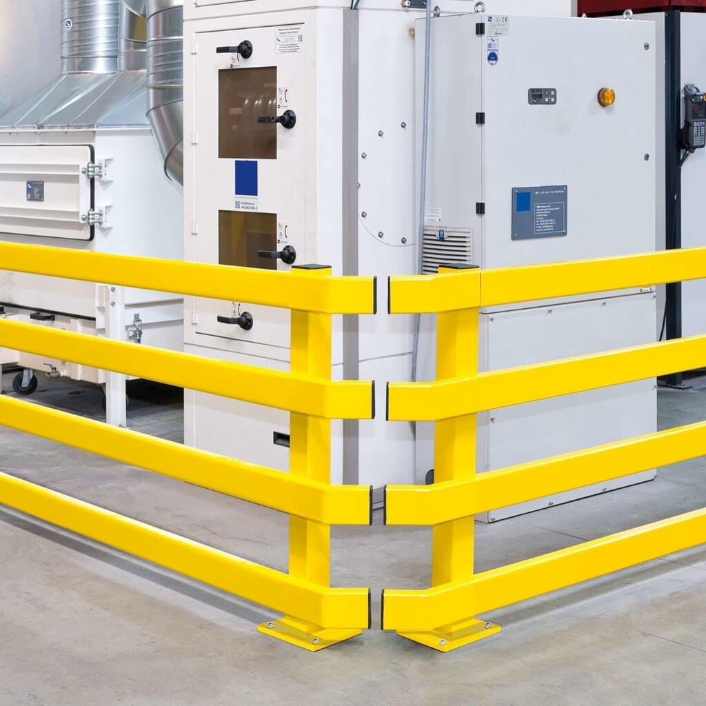 Barriera protettiva profilo a C, per esterni, zincata + rivestita in plastica, lunghezza 1.500 mm Immagine del prodotto n. 6: Barriera protettiva profilo a C, per esterni, zincata + rivestita in plastica, lunghezza 1.500 mm