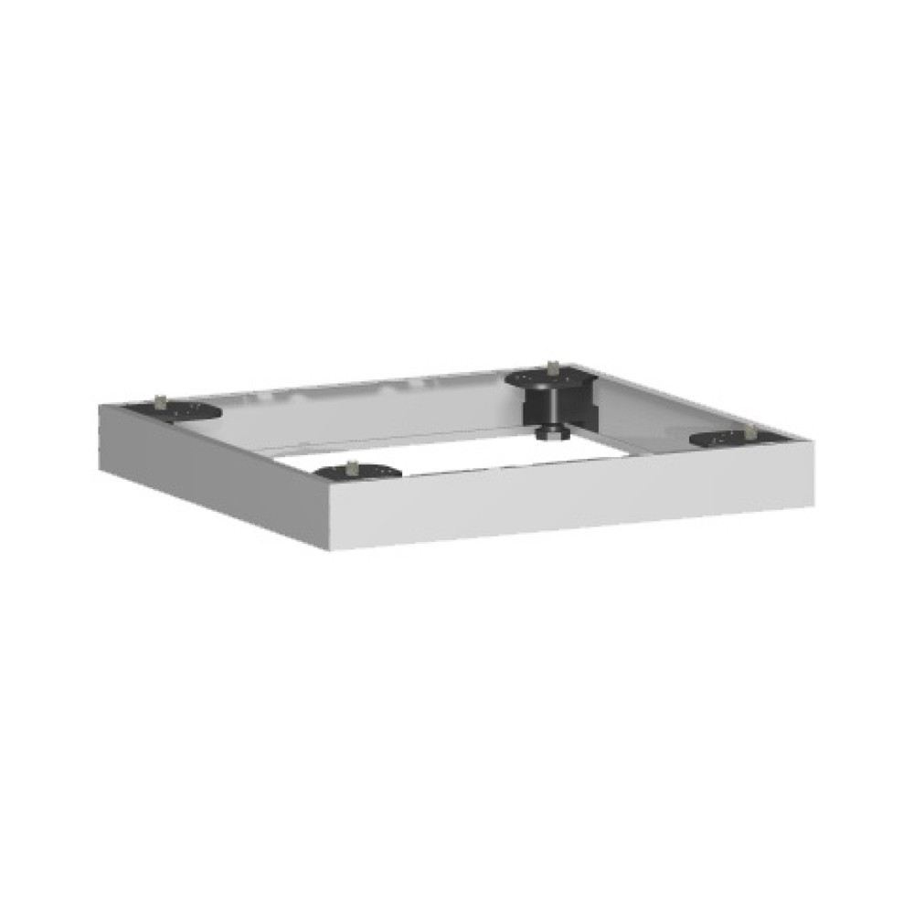 Immagine del prodotto: Base in metallo per armadio da ufficio Profi, LxP 50 x 400 mm, argento