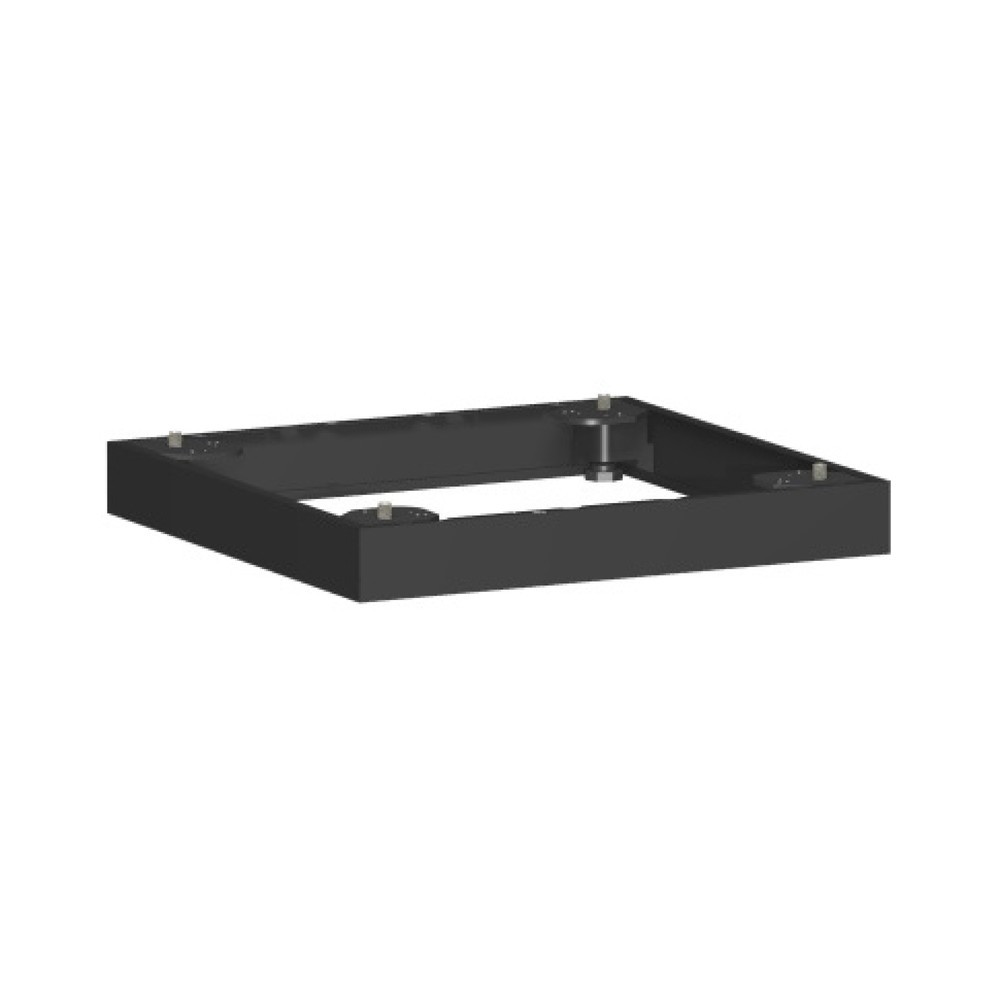 Immagine del prodotto: Base in metallo per armadio da ufficio Profi, LxP 50 x 400 mm, nero