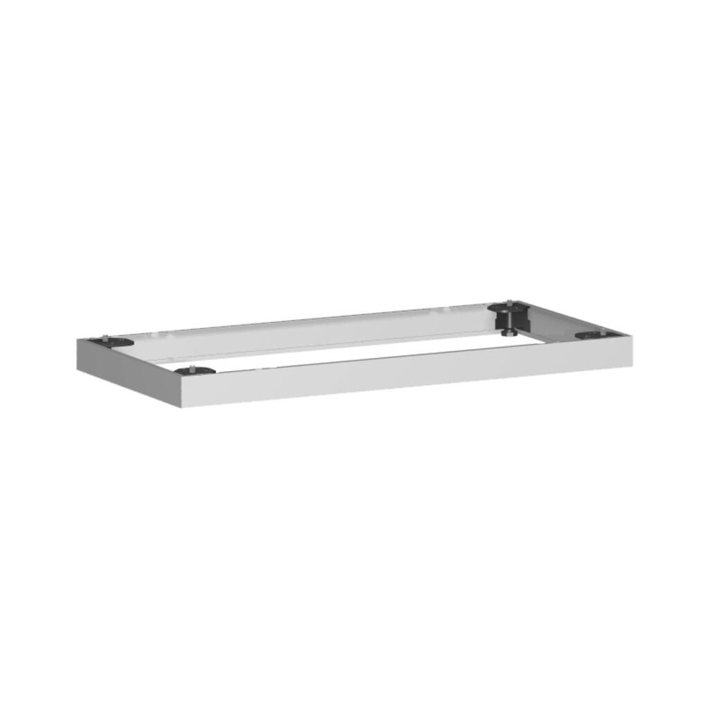 Immagine del prodotto: Base in metallo per armadio da ufficio Profi, LxP 50 x 800 mm, argento