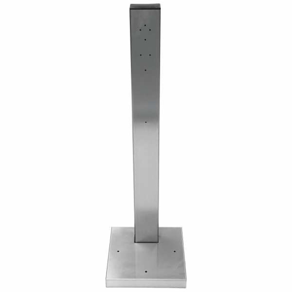 Immagine del prodotto: Base per posacenere da parete in acciaio inox, quadrata
