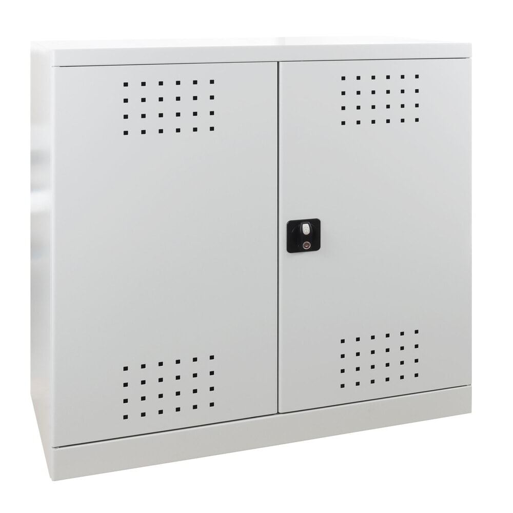 Immagine del prodotto: BASIC Armadietto per sostanze chimiche nocive per l’ambiente, HxLxP 1.000 x 1.000 x 500 mm, 2 vasche di raccolta