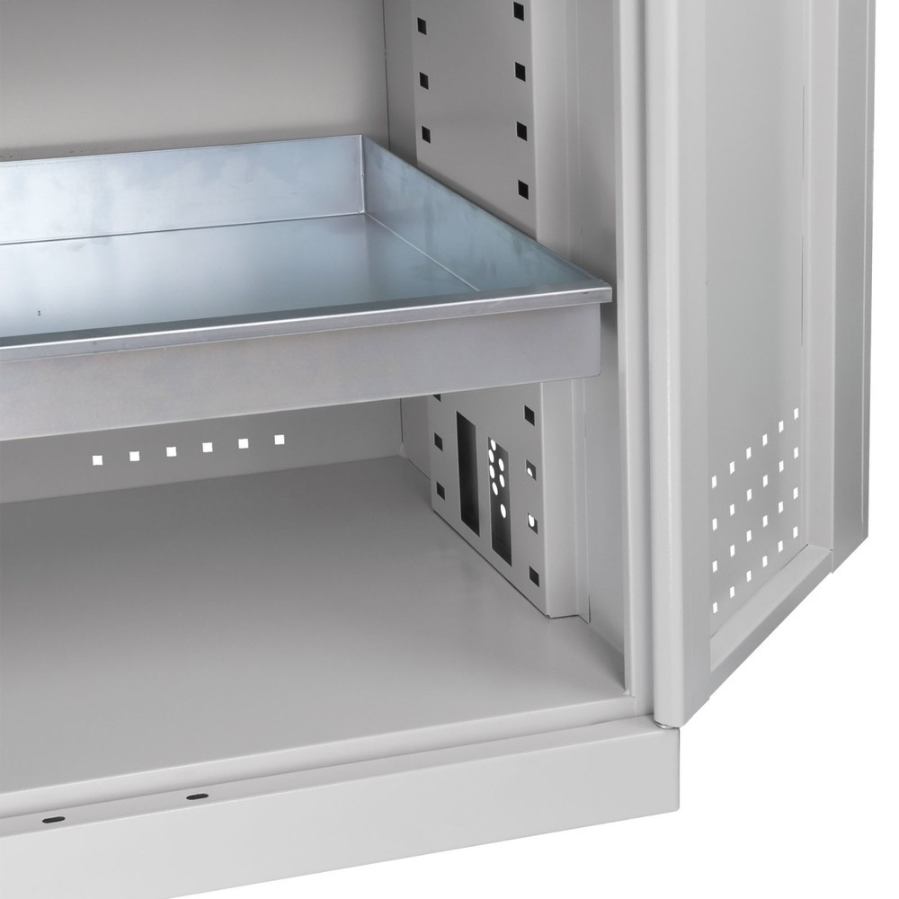 Immagine del prodotto n. 6: BASIC Armadio per prodotti chimici e pesticidi, HxLxP 1.920 x 920 x 580 mm, 4 vasche di raccolta