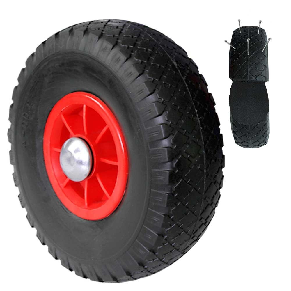Immagine del prodotto n. 2: BASIC Carrello impilatore, pieghevole, gommatura a prova di foratura, portata 150 kg, pala LxP 270 x 200 mm