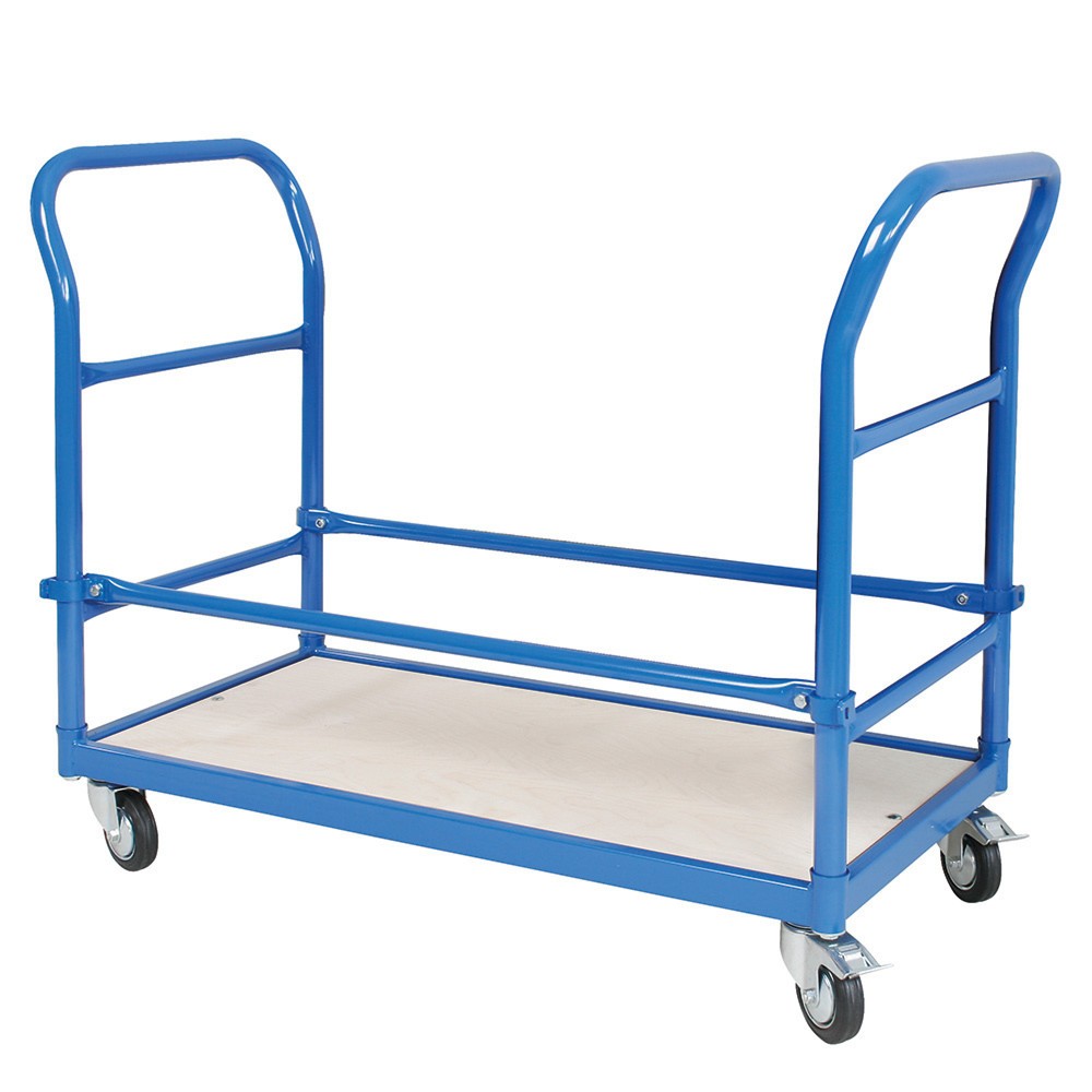 Immagine del prodotto: BASIC Carrello per pneumatici, staffa richiudibile su entrambi i lati, larghezza vano 940 mm, portata 100 kg