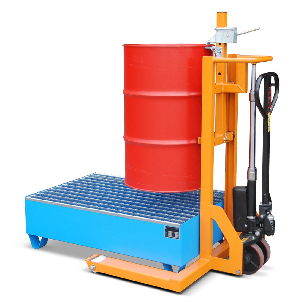 Bauer® Sollevatore fusti, arancione Immagine del prodotto: Bauer® Sollevatore fusti, arancione