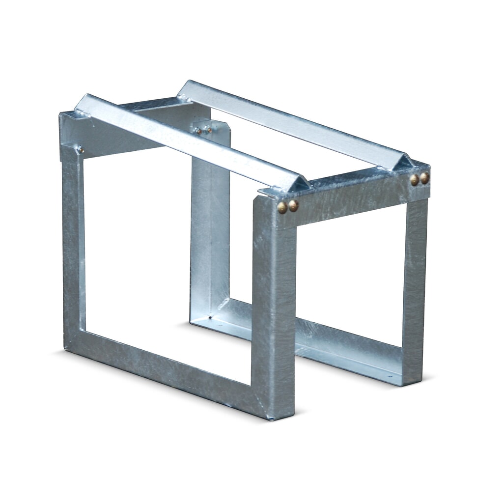 Bauer® Cavalletto per fusti con piano di appoggio angolare, 1x 60 litri Immagine del prodotto: Bauer® Cavalletto per fusti con piano di appoggio angolare, 1x 60 litri