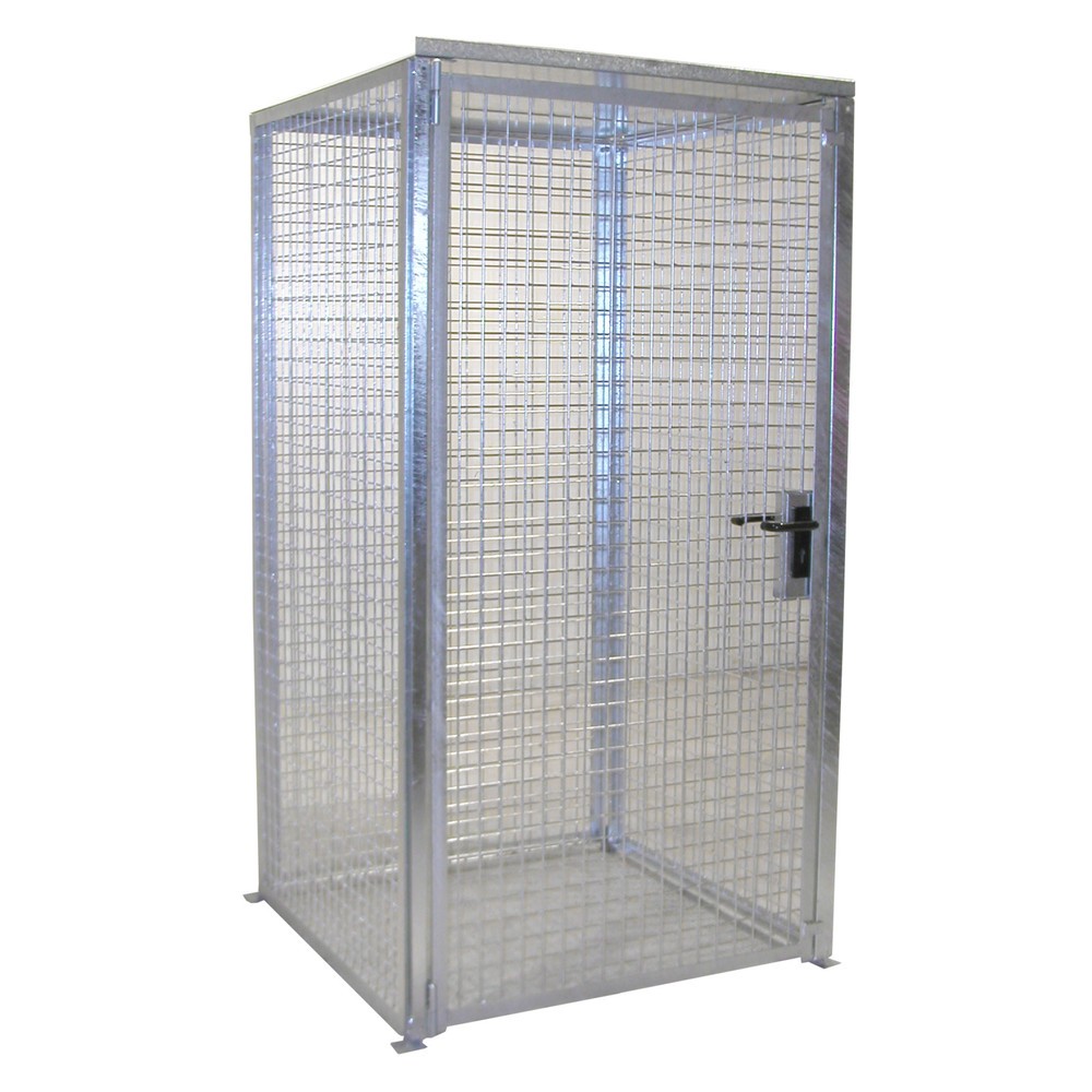 Immagine del prodotto: Bauer® Contenitore bombole gas con tetto, singolo sportello, 16 bombole