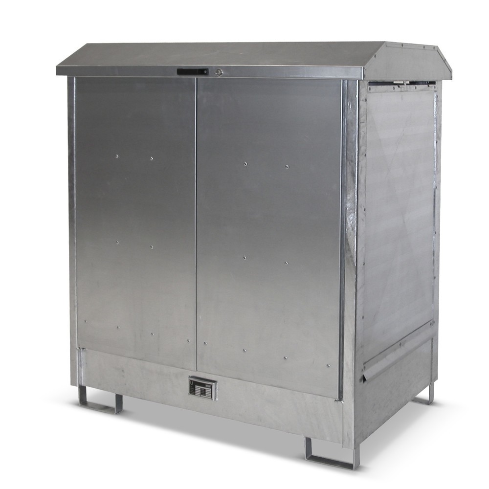 Immagine del prodotto: Bauer® Deposito di sostanze pericolose GD-N, incl. vasca di raccolta per 2x 200 l, AxLxP 1.610 x 1.440 x 1.015 mm