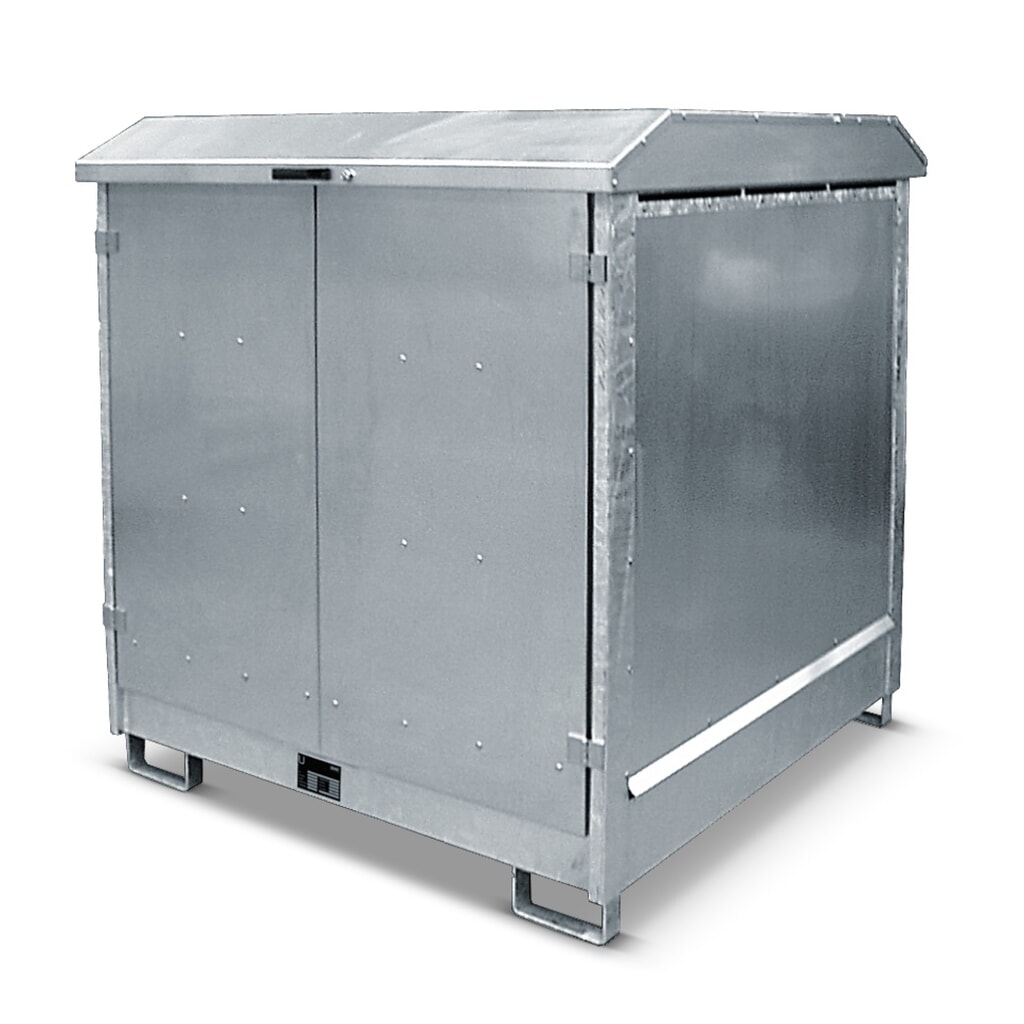 Immagine del prodotto: Bauer® Deposito di sostanze pericolose GD-N, incl. vasca di raccolta per 4x 200 l, AxLxP 1.550 x 1.440 x 1.500 mm