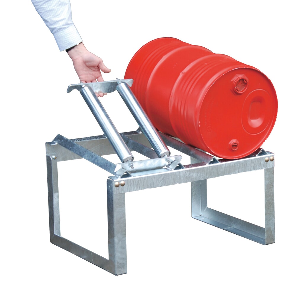 Immagine del prodotto n. 2: Piano di appoggio per fusti per 1x fusto da 60 litri, con ruote