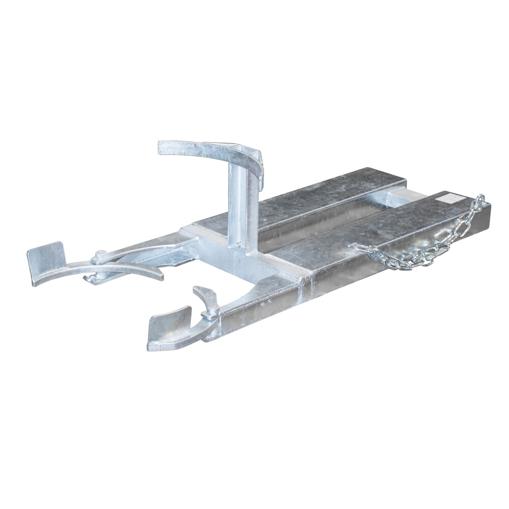 Immagine del prodotto: Bauer® pinza per fusti FH-I 120 per fusti in materiale plastico, attacco per carrello elevatore, zincata a caldo