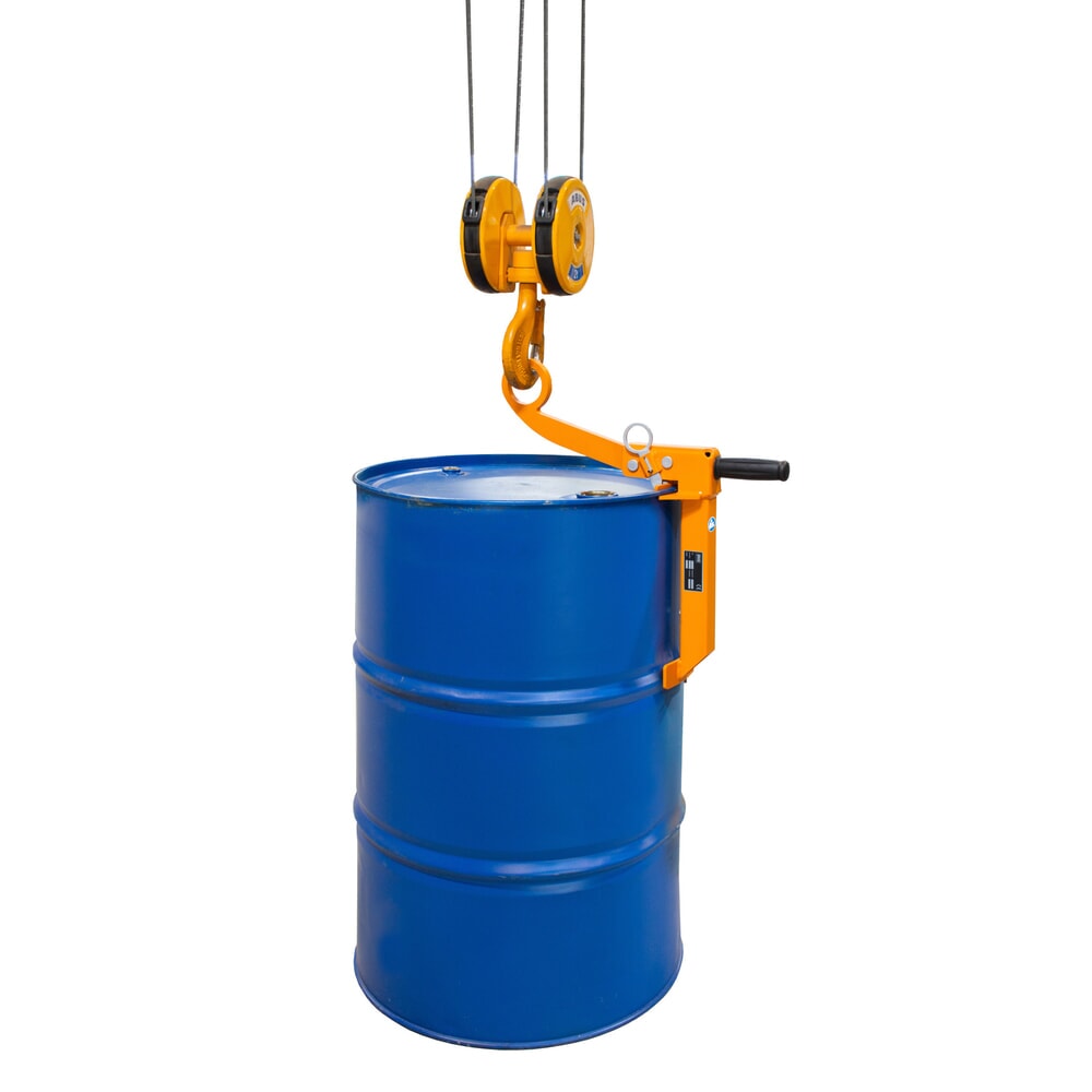 Immagine del prodotto: Bauer® pinza per fusti FKL per fusti con tappo in acciaio, funzione di bloccaggio, verniciata, giallo arancio