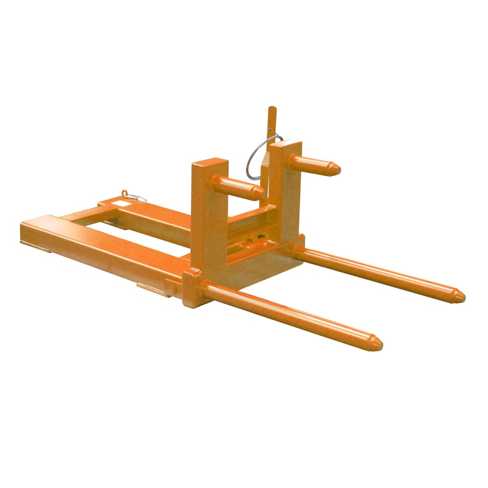 Immagine del prodotto: Bauer® pinza per fusti FW-I per fusti con tappo in acciaio da 200 litri e fusti con cerchi di rotolamento, ribaltamento del fusto, attacco per carrello elevatore, verniciata, giallo arancio