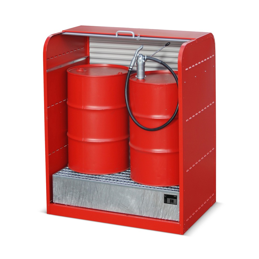 Immagine del prodotto n. 2: Armadio a serranda per sostanze pericolose RSG1, incl. vasca di raccolta per 2x 200 l