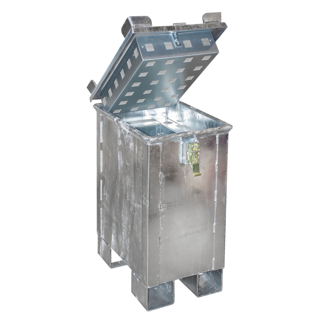 Contenitore di stoccaggio ioni di litio, AxLxP 750 x 600 x 400 mm, 30 litri Immagine del prodotto n. 3: Contenitore di stoccaggio ioni di litio, AxLxP 750 x 600 x 400 mm, 30 litri
