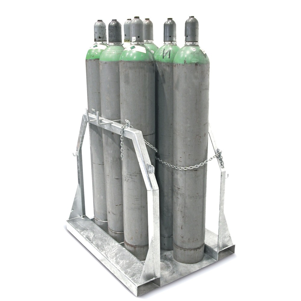 Immagine del prodotto n. 1: Bauer® Pallet per bombole del gas per 8 bombole Ø 250 mm
