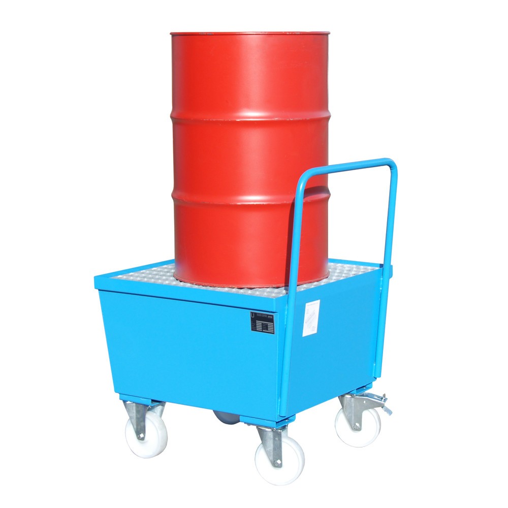 Immagine del prodotto: Bauer® Vasca di raccolta, mobile, 1x 200 l, verticale, volume di raccolta 215 l, azzurro