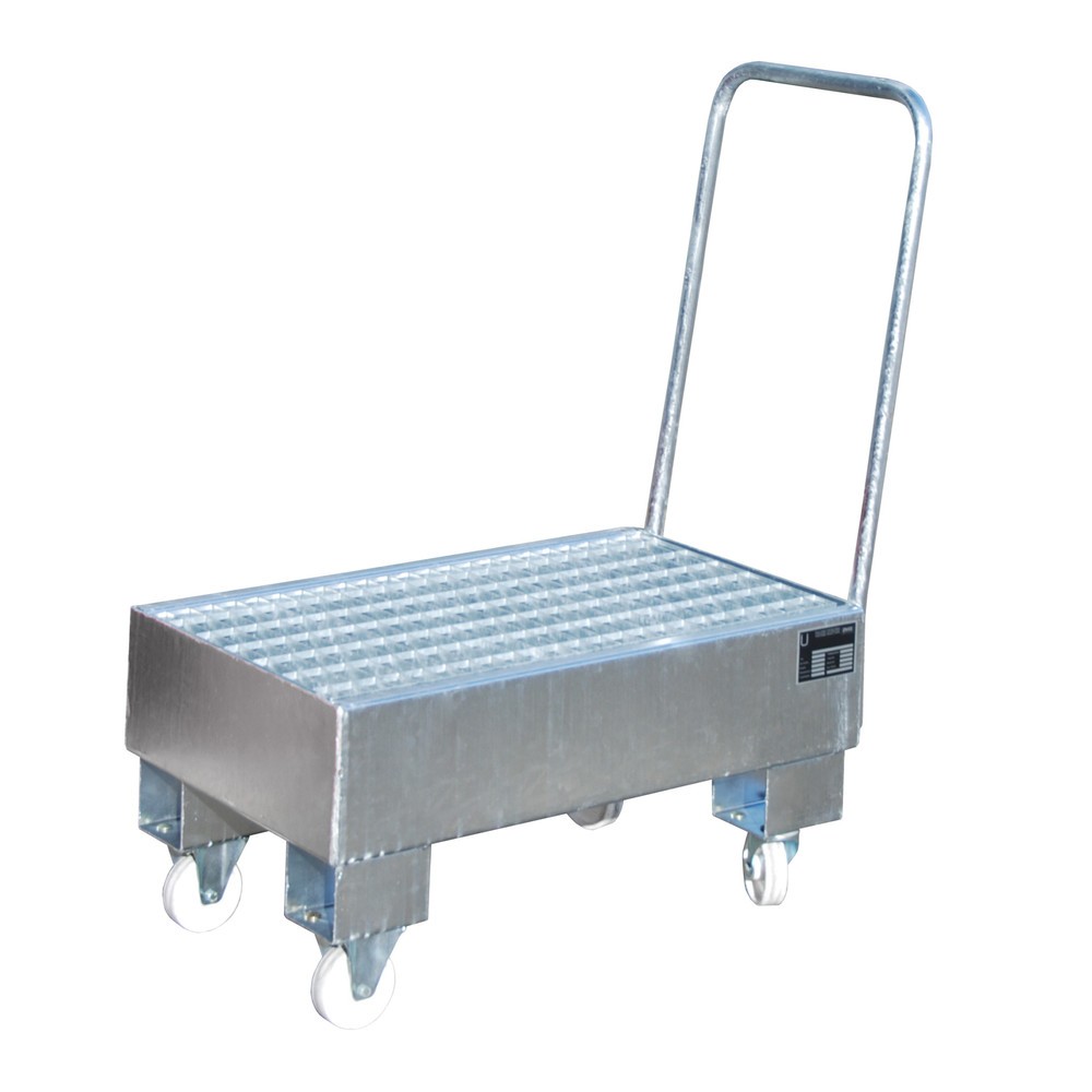 Immagine del prodotto: Bauer® Vasca di raccolta, mobile, 2x 60 l, verticale, volume di raccolta 61 l, zincatura a caldo