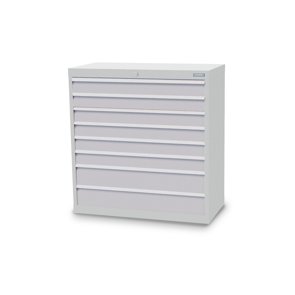 Immagine del prodotto: Bedrunka+Hirth Cassettiera professionale, cassetti 6x100 + 2x150 mm, AxLxP 1.019 x 980 x 500 mm, grigio chiaro, grigio chiaro