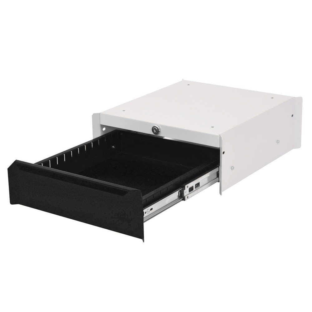 Immagine del prodotto n. 1: Bedrunka+Hirth Vano inferiore con 1 cassetto per tavolo del sistema postazione di lavoro, AxLxP 140 x 370 x 400 mm, nero profondo