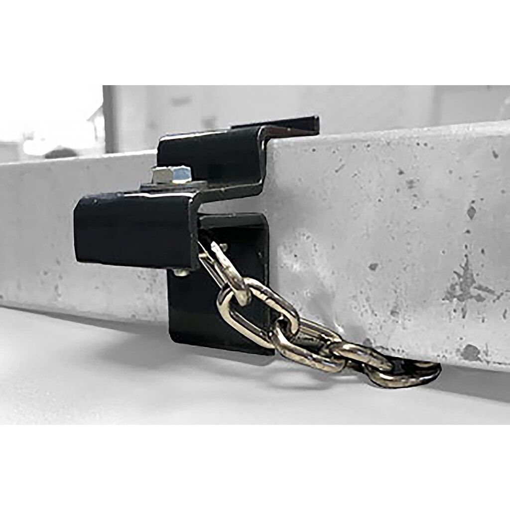 Clip di fissaggio progettato per catena di bloccaggio per copertura carrelli della spesa wsm® Immagine del prodotto: Clip di fissaggio progettato per catena di bloccaggio per copertura carrelli della spesa wsm®