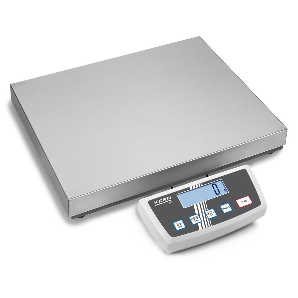 Bilancia a piattaforma con display, intervallo di pesatura max. 35 kg, intervalli numerici 5|10 g Immagine del prodotto: Bilancia a piattaforma con display, intervallo di pesatura max. 35 kg, intervalli numerici 5|10 g