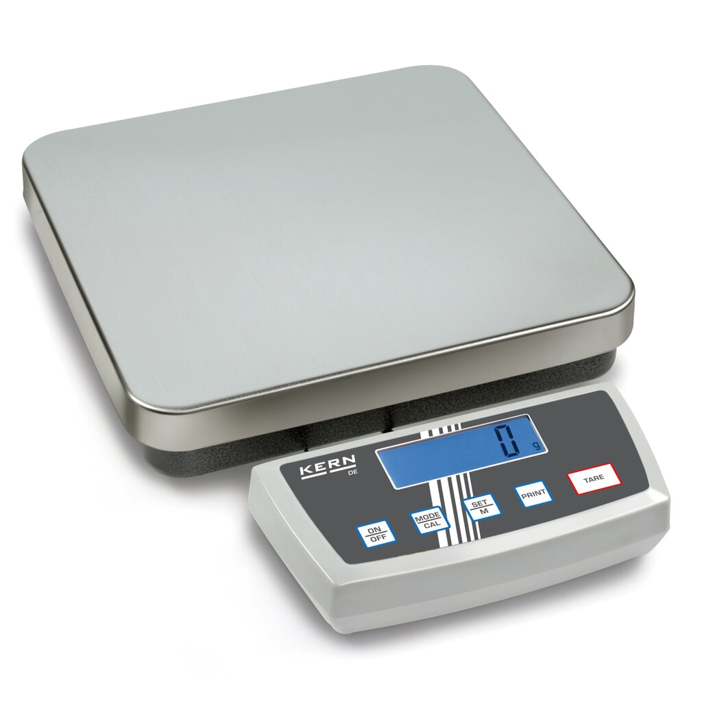 Immagine del prodotto: Bilancia a piattaforma con display, intervallo di pesatura max. 6 kg, intervalli numerici 0,5 g
