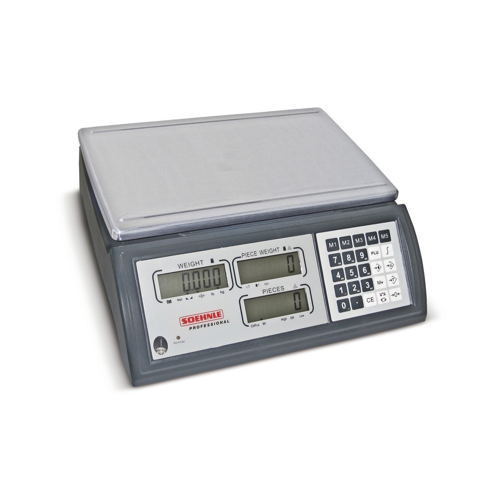 Immagine del prodotto: Bilancia contapezzi SOEHNLE, LxP 360 x 240 mm, intervallo di pesatura max 15 kg