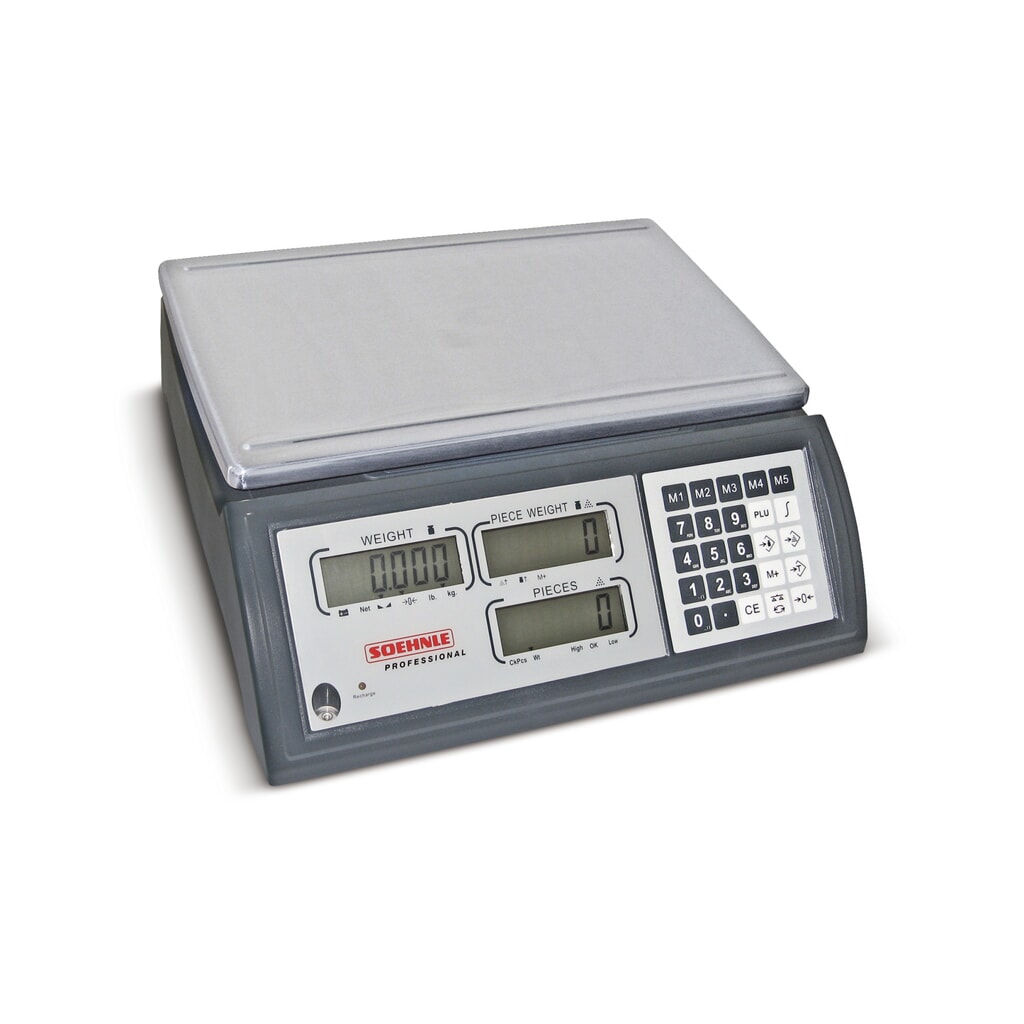 Immagine del prodotto: Bilancia contapezzi SOEHNLE, LxP 360 x 240 mm, intervallo di pesatura max 15 kg