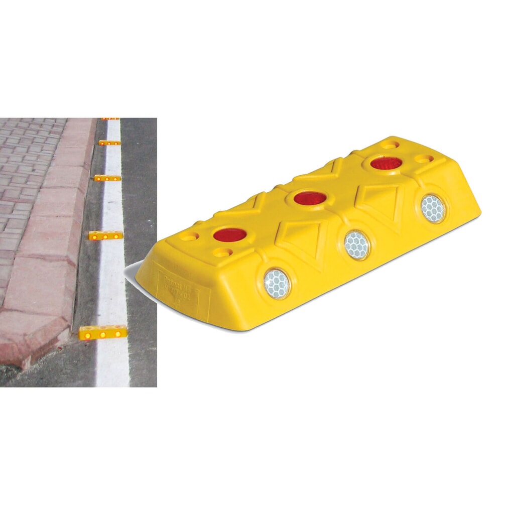 Manopola per marcatura stradale in PP, AxLxP 32 x 220 x 100 mm Immagine del prodotto: Manopola per marcatura stradale in PP, AxLxP 32 x 220 x 100 mm