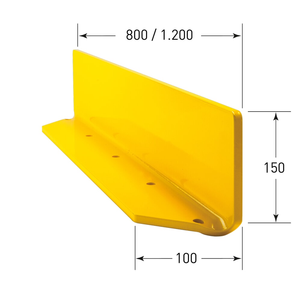 Immagine del prodotto n. 6: Bordo di guida, Alt x Largh 150 x 1.200 mm, spessore 6 mm