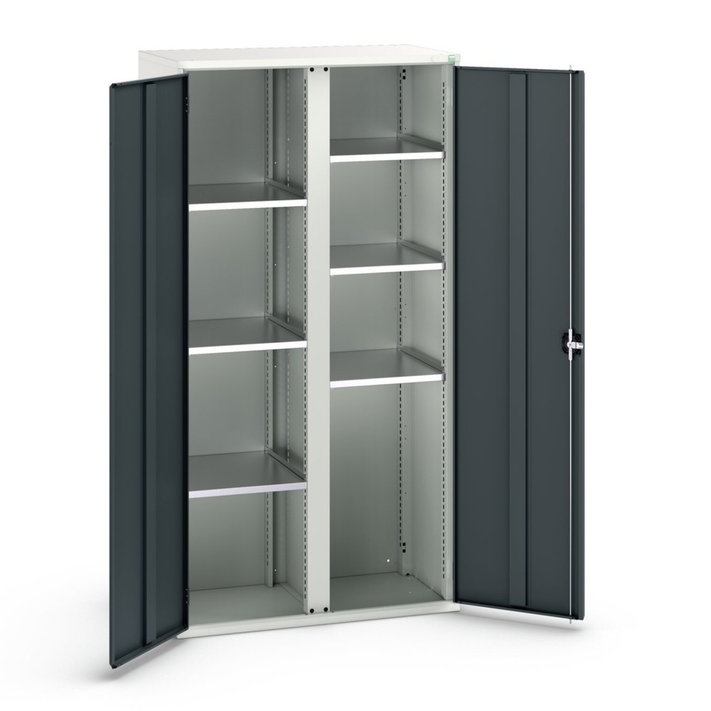 Immagine del prodotto: bott verso Armadio ad ante battenti, con 6 ripiani, LxPxA: 1050 x 550 x 2000 mm