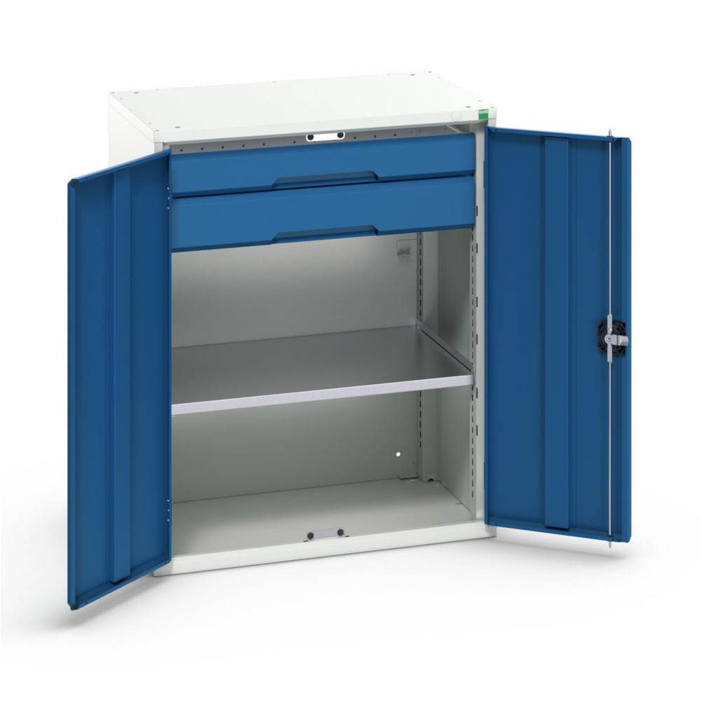 Immagine del prodotto: Armadio complementare bott verso con cassetti, con 1 ripiano e 2 cassetti, LxPxA: 800 x 550 x 1000 mm