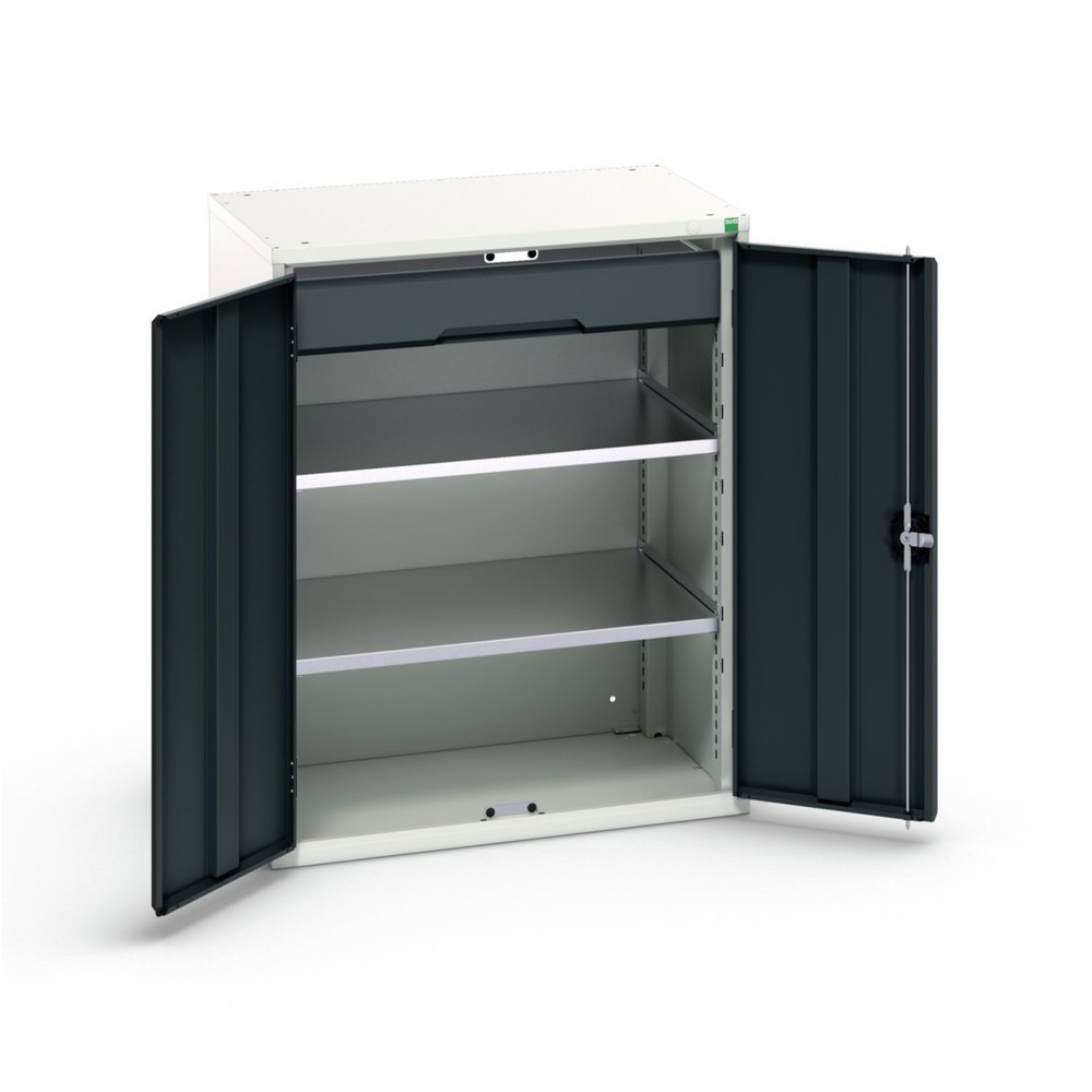 Immagine del prodotto: Armadio complementare bott verso con cassetti, con 2 ripiani e 1 cassetto, LxPxA: 800 x 550 x 1000 mm