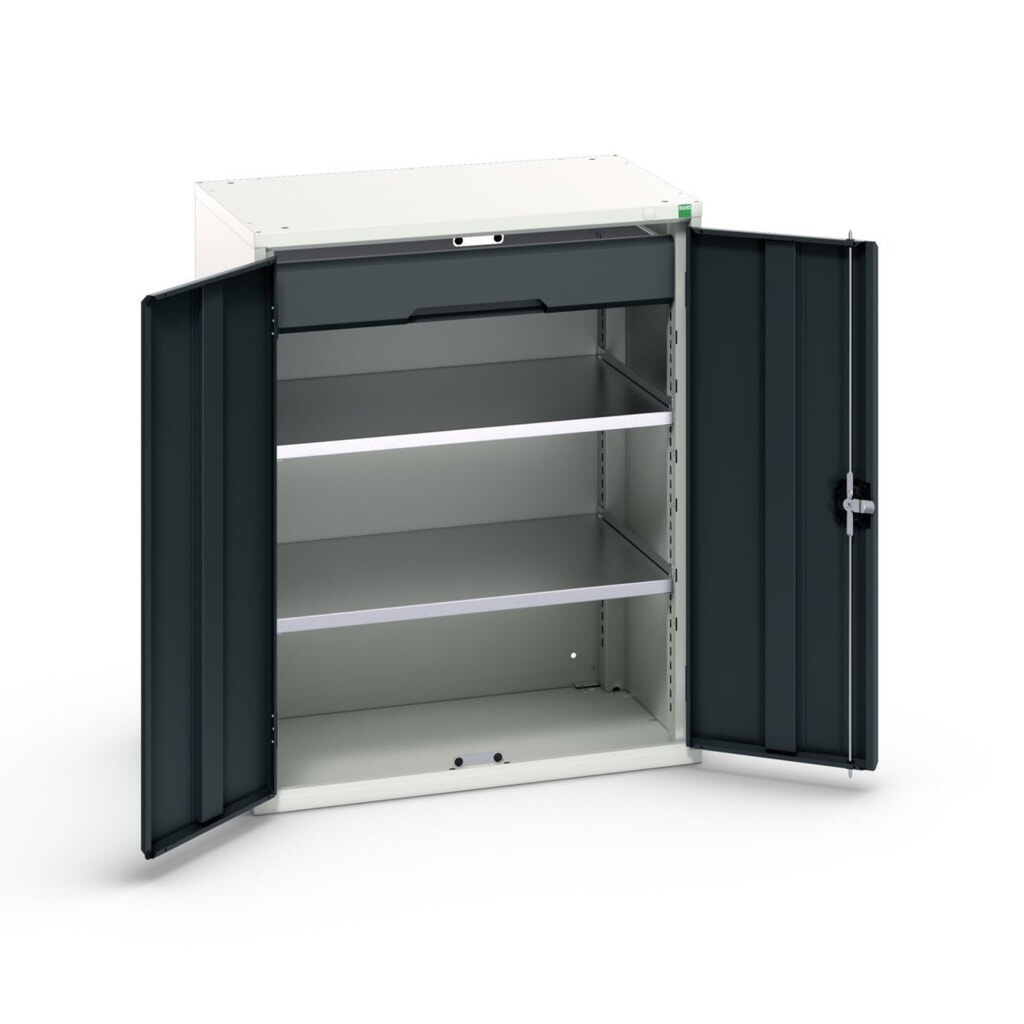 Immagine del prodotto n. 1: Armadio complementare bott verso con cassetti, con 2 ripiani e 1 cassetto, LxPxA: 800 x 550 x 1000 mm