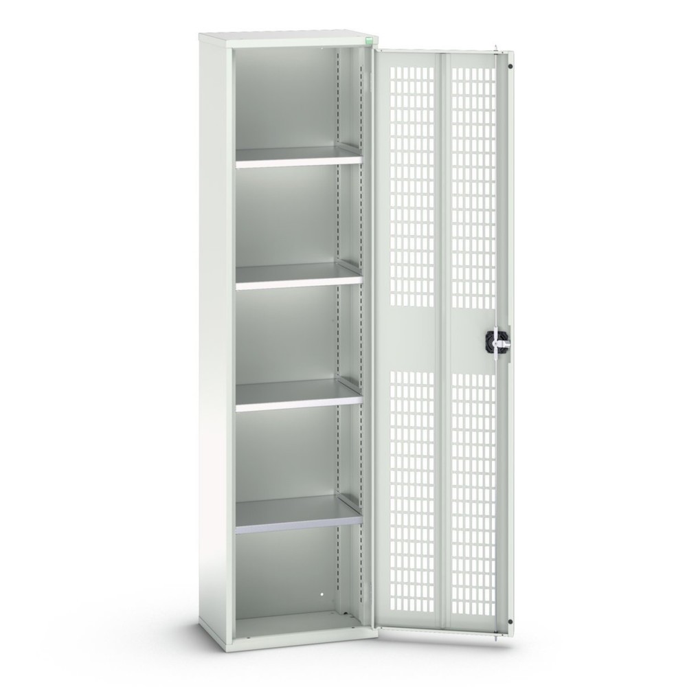 Immagine del prodotto: bott verso Armadio ad ante battenti con ventilazione, con 4 ripiani, LxPxA: 525 x 350 x 2000 mm
