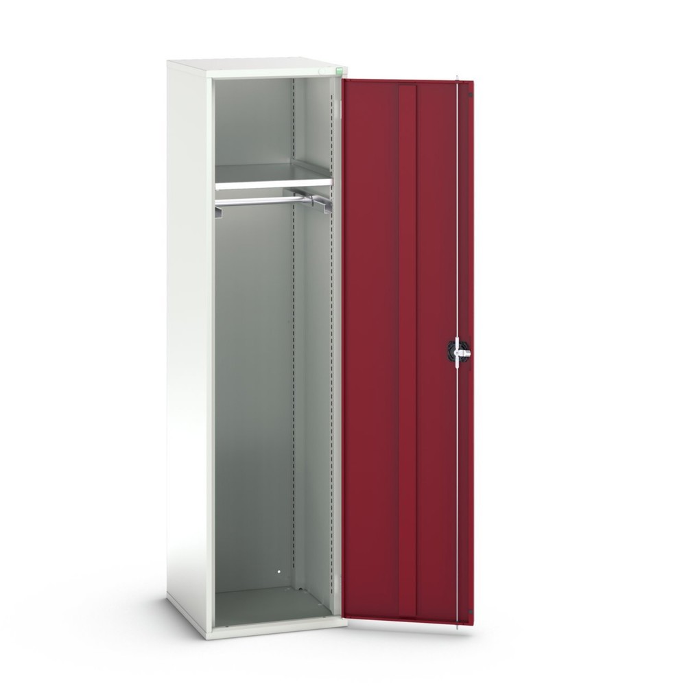 Immagine del prodotto: bott verso Armadio guardaroba, con 1 ripiano e 1 asta appendiabiti, LxPxA: 525 x 550 x 2000 mm