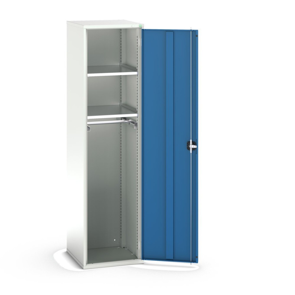 Immagine del prodotto: bott verso Armadio guardaroba, con 2 ripiani e 1 asta appendiabiti, LxPxA: 525 x 550 x 2000 mm