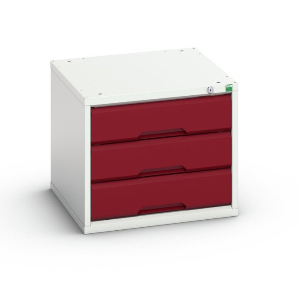 Immagine del prodotto: bott verso Cassettiera, con 3 cassetti, LxPxA: 525 x 550 x 450 mm