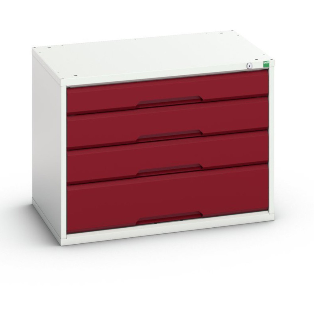 Immagine del prodotto: bott verso Cassettiera, con 4 cassetti, LxPxA: 800 x 550 x 600 mm