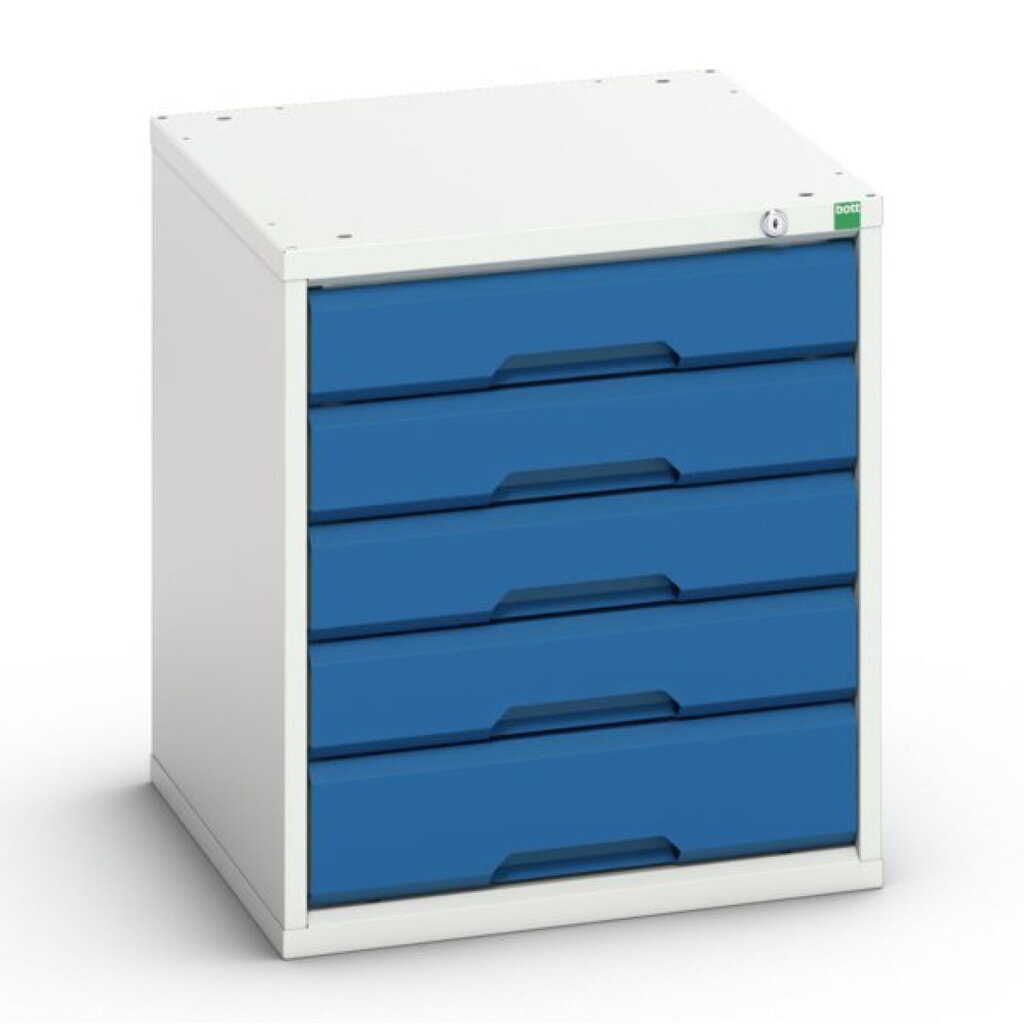 bott verso Cassettiera, con 5 cassetti, LxPxA: 525 x 550 x 600 mm Immagine del prodotto n. 1: bott verso Cassettiera, con 5 cassetti, LxPxA: 525 x 550 x 600 mm